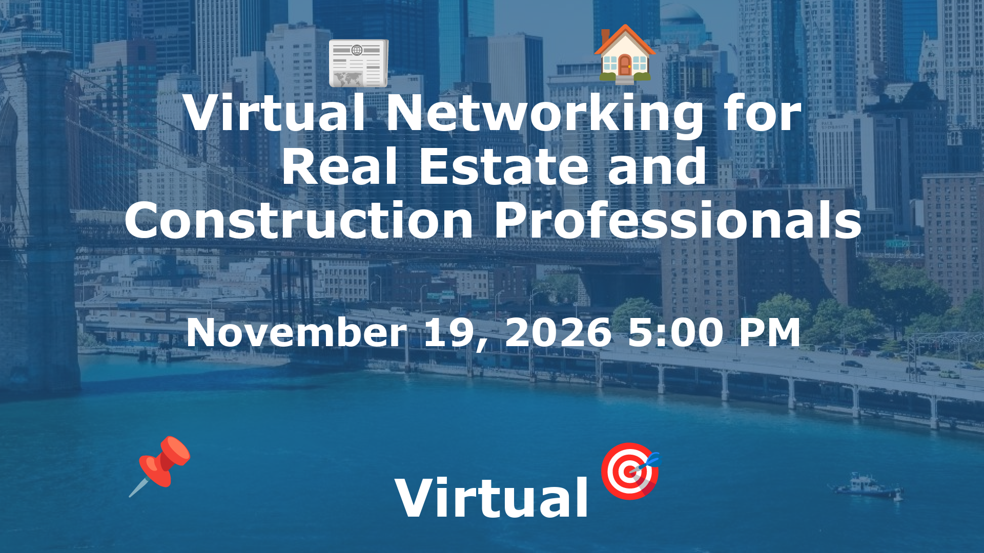 Virtual Networking for Real Estate and Construction Professionals event image